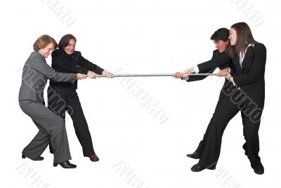 business teamwork competition