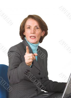listen! - Business Woman listen! - Business Woman
