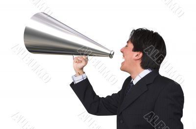 business announcement through loudspeaker 2