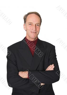 Business man with crossed arms