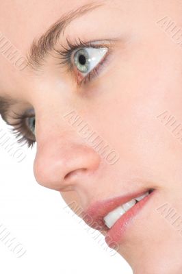 beautiful female face