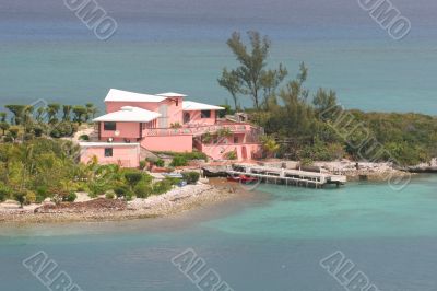 Pink House on Coast
