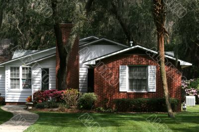 Wood and Brick Cottage