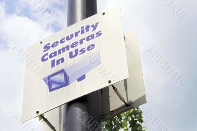 Security Camera Sign