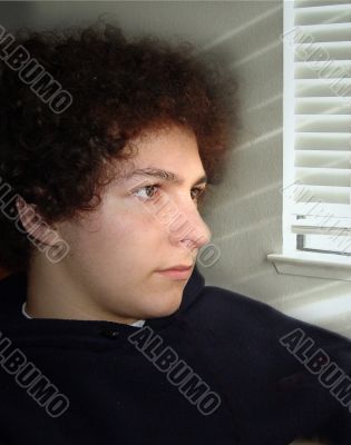 Boy by the window