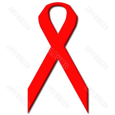 Awareness Red Ribbon