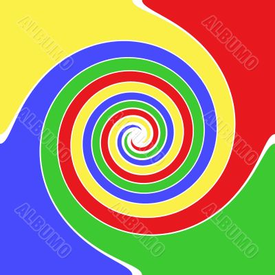 Colorfull Swirl Design