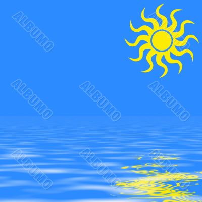 Sunny day at the sea