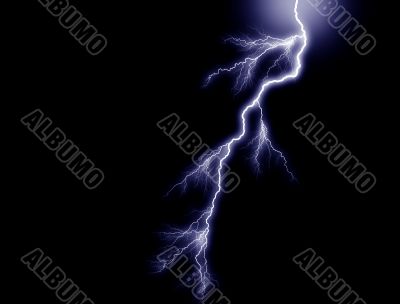 Blue Lightning, from above
