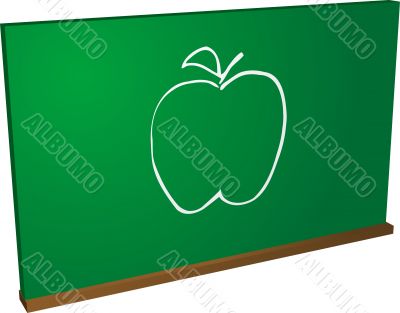Apple blackboard