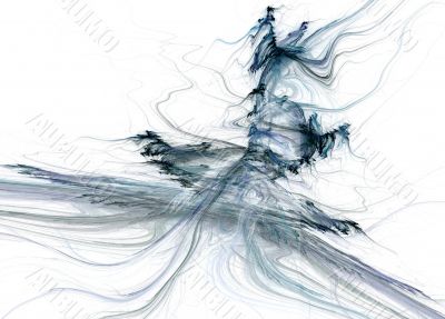 Abstract fractal design