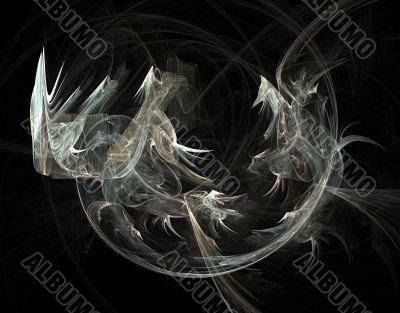 Abstract fractal design