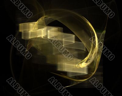 Abstract fractal design