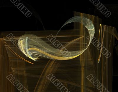 Abstract fractal design