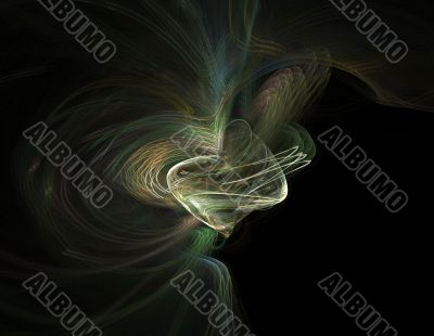 Abstract fractal design