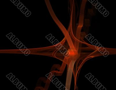 Abstract fractal design