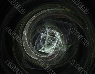 Abstract fractal design