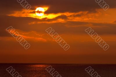 Seascape sunrise