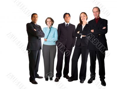 business team - diverse