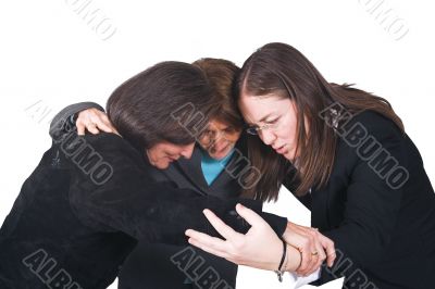 business female management