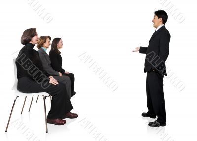 business presentation in an office 3