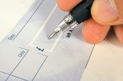 cheque signature
