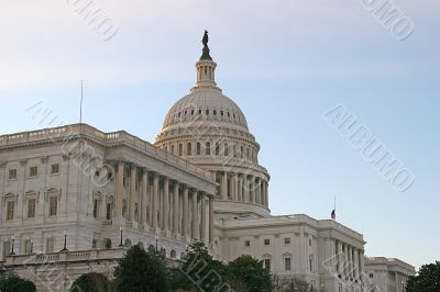 U.S. Capitol in Morning