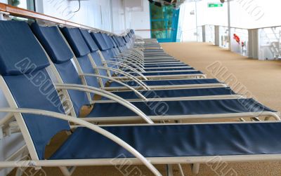 Blue Deck Chairs