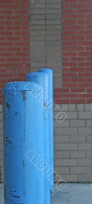 Blue Poles