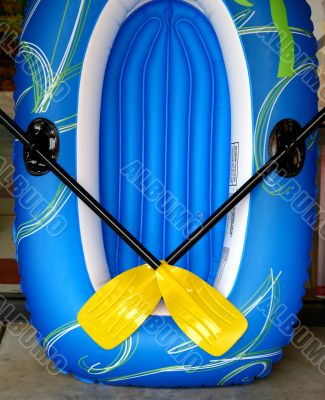 Blue Raft Yellow Oars