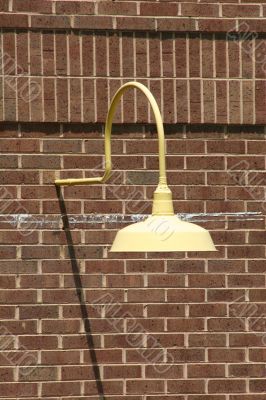 Lamp on Bricks