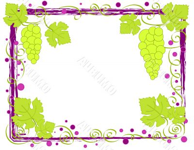 Grapes frame