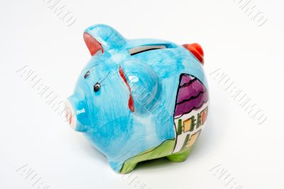 Piggy bank isolated