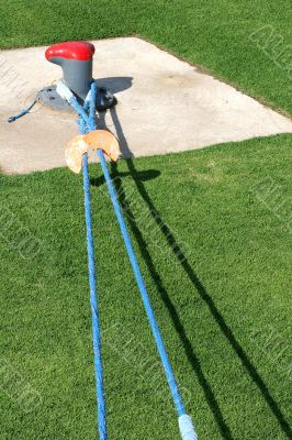 Blue Rope Green Grass