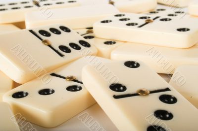 abstract dominoes background