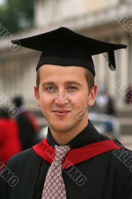 graduating student portrait