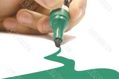 Green Marker