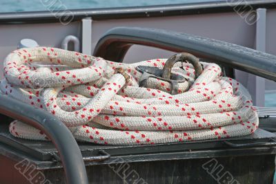Red and White Rope