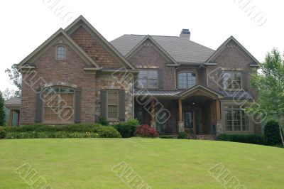 Brick and Stone House