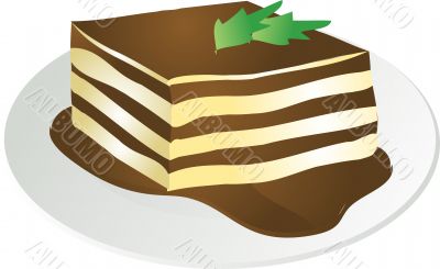 Tiramisu illustration