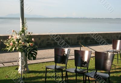 Outdoor wedding
