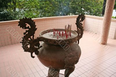 Joss stick container