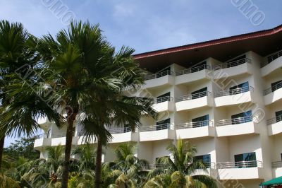 Tropical resort