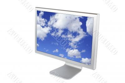 Flat panel lcd computer monitor Flat panel lcd computer monitor