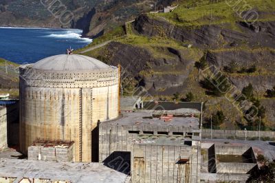 Abandoned Nuclear power station