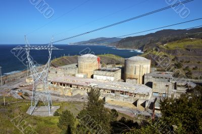 Abandoned Nuclear power station