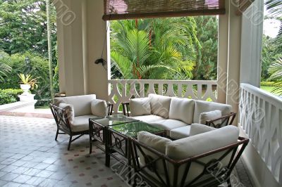 Tropical colonial architectur