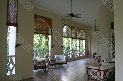 Tropical colonial architectur