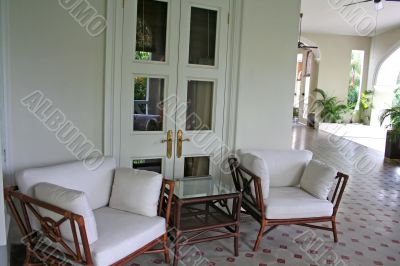 Tropical colonial architectur