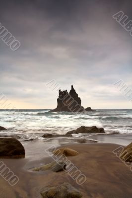 The castle in the ocean